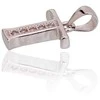 Sidabrinis Pakabukas - Vardo Raidė. Metalas: Sidabras. Praba: 925°. Akmuo: Cirkonai - 1.2 g. - 19 mm.