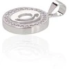 Sidabrinis Pakabukas - Vardo Raidė. Metalas: Sidabras. Praba: 925°. Akmuo: Cirkonai - 2 g. - 21 mm.