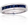 Sidabrinis žiedas - 17 - 3.5 g. - Safyras (0,45Ct)