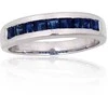 Sidabrinis žiedas - 17.5 - 3.3 g. - Safyras (0,45Ct)
