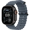 Apple Watch 49mm Anchor Blue Ocean Band Extension - Black Titanium Finish - MGCK4ZM/A