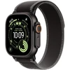 Apple Watch 49mm Black/Charcoal Trail Loop - M/L - Black Titanium Finish - MG9U4ZM/A