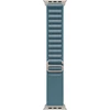Apple Watch 49mm Light Blue Alpine Loop - Large - Natural Titanium Finish - MFTK4ZM/A