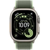 Apple Watch 49mm Green/Neon Trail Loop - M/L - Natural Titanium Finish - MFT54ZM/A