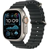 Apple Watch 49mm Black Ocean Band Extension - Natural Titanium Finish - MXTM3ZM/A