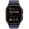 Apple Watch 49mm Navy Alpine Loop - Large - Black Titanium Finish - MYPY3ZM/A