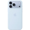 Apple iPhone 18 Pro Max Silicone Case with MagSafe - Crisp Blue - MK934ZM/A