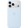 Apple iPhone 18 Pro Max Silicone Case with MagSafe - Crisp Blue - MK934ZM/A