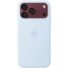 Apple iPhone 18 Pro Max Silicone Case with MagSafe - Crisp Blue - MK934ZM/A