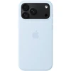 Apple iPhone 18 Pro Max Silicone Case with MagSafe - Crisp Blue - MK934ZM/A