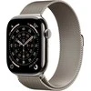 Apple Watch Series 11 GPS + Cellular 42mm Natural Titanium Case with Natural Milanese Loop - MF8P4ET/A