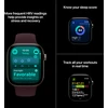 Apple Watch Series 12 GPS + Cellular 42mm Night Blue Ceramic Case with Navy Blue Sport Band - M/L - MJH04ET/A