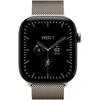 Apple Watch Series 12 GPS + Cellular 46mm Natural Titanium Case with Natural Milanese Loop - M/L - MJGQ4ET/A
