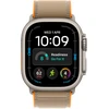 Apple Watch Ultra 4 GPS + Cellular 49mm Natural Titanium Case with Sand Trail Loop - S/M - MJAJ4ET/A