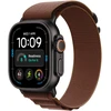 Apple Watch Ultra 4 GPS + Cellular 49mm Black Titanium Case with Burgundy Alpine Loop - S - MJC04ET/A