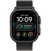 Apple Watch Ultra 4 GPS + Cellular 49mm Black Titanium Case with Black Titanium Milanese Loop - M - MJAV4ET/A