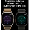 Apple Watch Ultra 4 GPS + Cellular 49mm Natural Titanium Case with Natural Titanium Milanese Loop - L - MJAA4ET/A