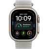 Apple Watch Ultra 4 GPS + Cellular 49mm Natural Titanium Case with Translucent Grey Ocean Band - MJAD4ET/A