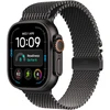 Apple Watch Ultra 4 GPS + Cellular 49mm Black Titanium Case with Black Titanium Milanese Loop - M - MJAV4ET/A