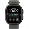 Apple Watch Ultra 4 GPS + Cellular 49mm Black Titanium Case with Translucent Black Ocean Band - MJAY4ET/A