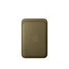 Dėklas Apple iPhone FineWoven Wallet with MagSafe – Dark Olive - MK9K4ZM/A