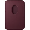 Dėklas Apple iPhone FineWoven Wallet with MagSafe – Burgundy - MK9H4ZM/A