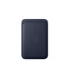 Dėklas Apple iPhone FineWoven Wallet with MagSafe – Navy - MKV64ZM/A