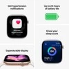 Išmanusis laikrodis „Apple Watch Series 11 GPS + Cellular“, 42 mm, natūralaus titano korpusas su akmeniniu pilkos spalvos sportiniu dirželiu – S/M