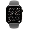 Išmanusis laikrodis „Apple Watch Series 11 GPS + Cellular“, 42 mm, natūralaus titano korpusas su akmeniniu pilkos spalvos sportiniu dirželiu – S/M