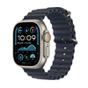 Išmanusis laikrodis Apple Watch Ultra 2 GPS + Cellular 49mm Natural Titanium Case with Navy Ocean Band