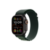 Apple Watch Ultra 2 GPS + Cellular 49mm Black Titanium Case with Dark Green Alpine Loop - Large MX4T3UL/A