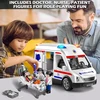 Big Tree Inercinis greitosios pagalbos automobilis su šviesomis garsais ir medicinos rinkiniu