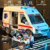 Big Tree Inercinis greitosios pagalbos automobilis su šviesomis garsais ir medicinos rinkiniu