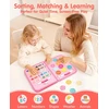 Big Tree Montessori lavinamoji knyga vaikams 8 puslapių veiklų knyga