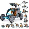 Cooler Stuff Konstruktorius robotas su saulės baterija 14 in 1