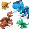 Dinozauras konstruktorius su atsuktuvu