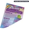 Km Slime slaimo gaminimo rinkinys su akvarele ir putplasčio rutuliukais spalvotas