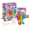 Km Slime slaimo gaminimo rinkinys su akvarele ir putplasčio rutuliukais spalvotas