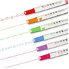 LINEAR spalvoti žymekliai/flomasteriai/markeriai, 6 spalvos, rašantis ornamentais
