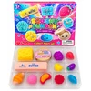 Magy Avento kalendorius squishy sviestas butter koldūnas minkomi antistresiniai žaislai 12 vnt