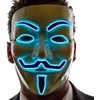 Magy Kaukė Anonymous Helovin vakarėliui šviečianti