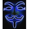 Magy Kaukė Anonymous Helovin vakarėliui šviečianti
