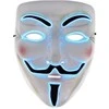 Magy Kaukė Anonymous Helovin vakarėliui šviečianti