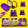 Magy Kinetinis smėlis spalvotas su formelėmis 3 spalvos, 330 gr.