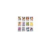 Magy Pokemon kortos 165 vnt. kolekcija Charizard Vmax juodos auksinės ir sidabrinė spalvos pakuotės po 55 vnt. albumas 240 kortoms