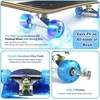 Magy Riedlentė skate board 80 cm., LED šviečiantys ratukai