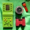 Magy Rinkinys žaidimas tetris žiūronai žibintuvėlis ir kompasas