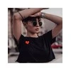Magy Širdelė LED Valentino dienai, šviečianti, įsegama į rūbus