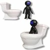 Magy Skibidi toilet figūrėlė