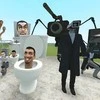 Magy Skibidi toilet pliušinis žaislas 30 cm.